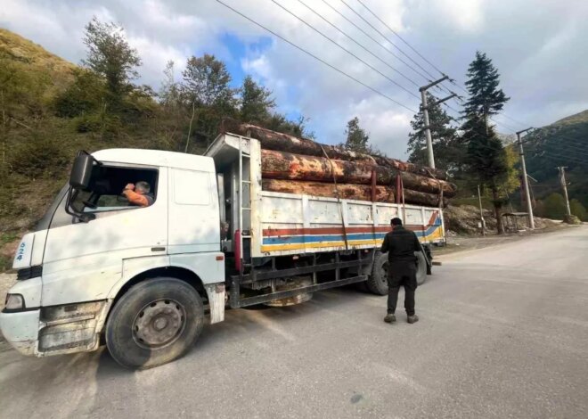 Bolu’da Orman Kaçakçılığı Denetimi